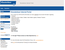 Tablet Screenshot of kip.kloosterboer.nl